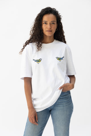 White Organic Tits T-Shirt