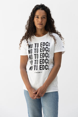 White Organic No to EDCs T-Shirt