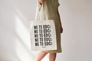 No to EDCs Tote