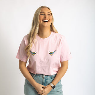 Pink Organic Tits T-Shirt