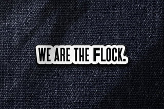 Flock Pin Badge